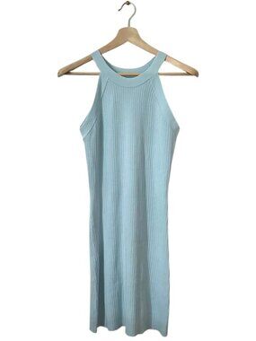 WAYF Bodycon Halter Dress Size XL 32” Bust 37” Length NWT